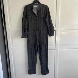 Billy Reid Linen Cotton Blend Soft denim jumpsuit Size XS 30692 - Picture 1 of 7