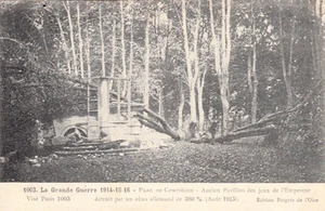 AK KRIEG 14-18 WW1 COMPIEGNE Kaiser Spielpavillon geschrieben 1916 - Bild 1 von 1