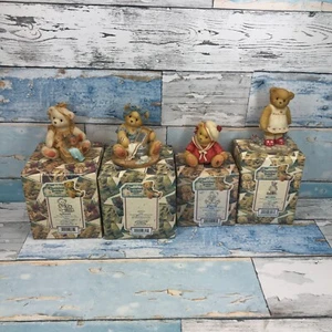 Cherished Teddies Tanna-Jane-Donna-Dawn Boxed Enesco + Cert Priscilla Hillman - Picture 1 of 12