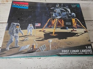 1/48 First Lunar Landing Monogram New Sealed 5081 - Picture 1 of 3