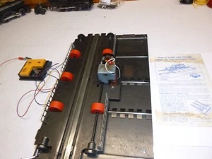 Mesa de transferencia Lionel posguerra #350 con controlador e instrucciones, probada, buena - Imagen 1 de 10