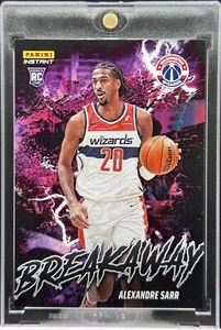 ALEX SARR 2024-25 Panini Instant Breakaway RC Rookie /1355 SP #B2 Alexandre - Picture 1 of 2