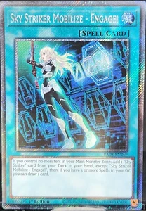 Sky Striker Mobilize - Engage! RA03-EN269 Platinum Rare NM - Picture 1 of 1