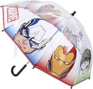 Avengers Marvel Transparent Waterproof Kids Umbrella 71 x 63 x 71 cm. - Picture 1 of 6