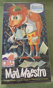 Mad Maestro Motorized Monster Model Kit 2016 Lindberg Factory Sealed - Picture 1 of 6