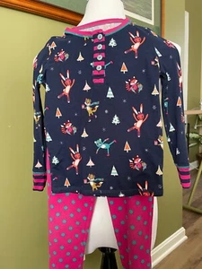 Matilda Jane two piece Hensley Shirt and Leggings pants Holiday Christmas size 6 - Picture 1 of 6