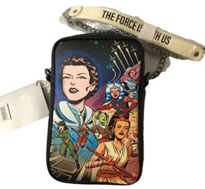 Bolso Bandolera Star Wars Mujer de la Galaxia Loungefly Sling 2023 Parques Disney - Imagen 1 de 18