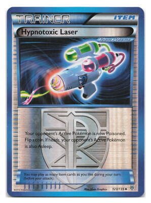 Hypnotoxic Laser (Team Plasma) #123/135 Plasma Storm Pokemon tcg REVERSE HOLO