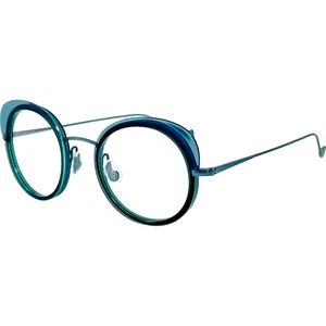 Caroline Abram Wiliana Damen Metall Brillengestell 621 Crystal Aqua 45-21 France - Bild 1 von 5