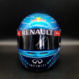 Sebastian Vettel Signed Helmet Visor 2013 Display Tribute 1:1 AS-02171 - Picture 1 of 12