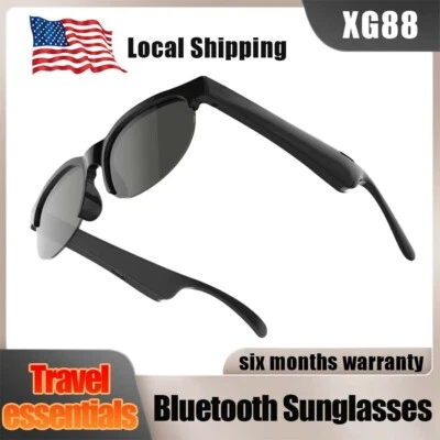 Multifunctional Smart Glasses, Wireless Call, Music Playback, Outdoor Sports Ear - Image 1 of 4