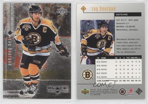 1998-99 Upper Deck Black Diamond Ray Bourque #4 HOF