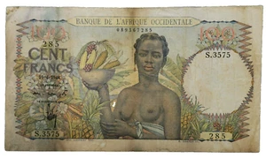 100 francos 1948 ÁFRICA OCCIDENTAL FRANCESA (623G) - Imagen 1 de 15