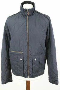 TED BAKER London Navy Quilted Jacket size 3 - Picture 1 of 6