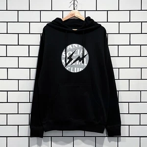 ANTI SOCIAL SOCIAL CLUB X FRAGMENT DESIGN CALLED INTERFERENCE HOODIE BLACK - Picture 1 of 4
