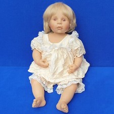 TAP ARTIST DOLL ROSALY BLONDE 56 CM ANNUAL DOLL 1998 BED CLAMP