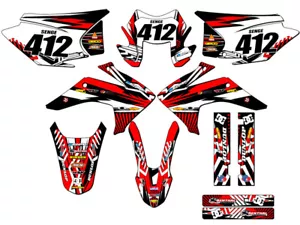 2015-2020 (con faro) CRF 230 F MAYHEM Red Senge Kit de gráficos compatible... - Imagen 1 de 10