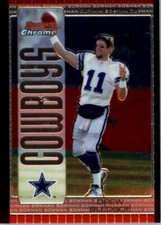 2005 Bowman Chrome Football #63 Drew Bledsoe - Dallas Cowboys