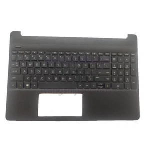 New For HP 15-DY Palmrest Cover Keyboard NON-Backlit Black L89859-001 - Afbeelding 1 van 7