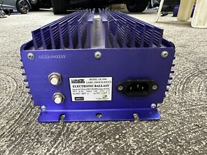 Lumatek Electronic Ballast Model LK1000 Lamp 100w Adjustable Purple