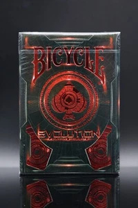Bicycle Evolution Red | Playing Cards | Elite Playing Cards - Picture 1 of 6