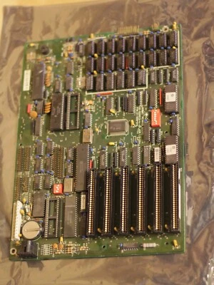 XT motherboard Siemens SAB 8088-I-P 8 bit ISA 21-000013 WORKING - Image 1 of 4