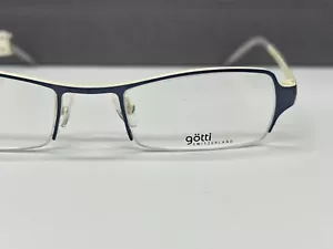 Götti Eyeglasses Frames Woman Square Gray Titanium Small Half-Rim Grovy NP:267€ - Picture 1 of 13