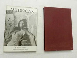1981, Wide-Ons by Diane Christian, HBw/dh + SC, LUSTY POETRY, LIM/SIGNED! - Picture 1 of 6