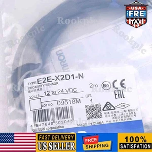 1PC New Omron E2E-X2D1-N Proximity Switch Sensor E2E-X2D1N In Box US Free TAX - Picture 1 of 5