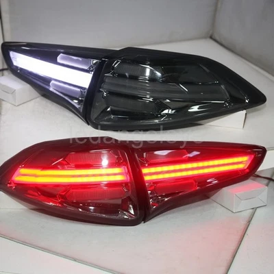 Luces traseras LED negras humo para HYUNDAI Tucson IX35 2015-2018 año LED luces traseras Foto 1 de 4