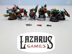 Warhammer 40k Ork, Orks - Boyz 2nd Ed (bemalt OOP Plastik) - Bild 1 von 8