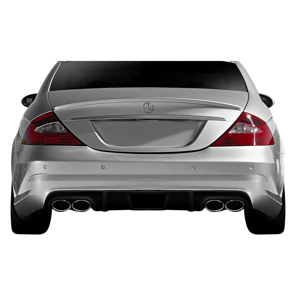 For Mercedes-Benz CLS63 AMG 07-11 Rear Diffuser L Sport Style Fiberglass Rear Foto 1 de 4