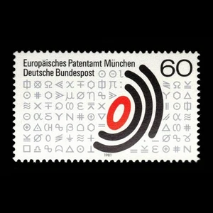 Deutschland, Scott 1347, Patentamt, 1981, postfrisch, 112202 - Bild 1 von 2