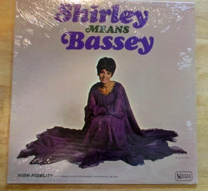 SHIRLEY MEANS BASSEY SEALED UAL-3545 LP VINYL RECORD - Picture 1 of 2