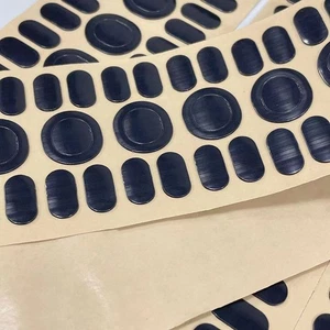 1set Black Mouse Feet Skates Pads for G102 G304 Mouse Foot Pad Non-slip - Photo 1/5