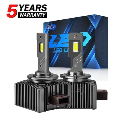 Juego de 2 bombillas blancas de haz bajo 6500 k para Jaguar XJ8 2004-2009 2X D1S Foto 1 de 4