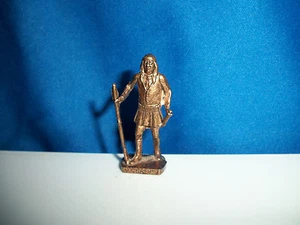 CHATO APACHE Krieger KUPFER Figur INDIANER INDIAN Kinder Metall Soldat - Bild 1 von 4
