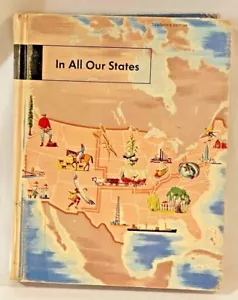 🍒 In All Our States Lee & Kohn Textbook Vintage 1960 Hardcover SHIPS NEXT DAY🍒 - Imagen 1 de 4