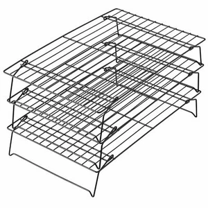 Wilton Excelle Elite 3-stufiges Kühlregal stapelbar Draht Kekse Kuchen Backen Lebensmittel - Bild 1 von 12
