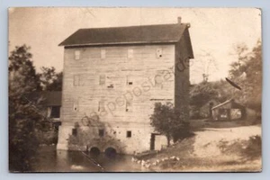 K9/ Cutler Indiana RPPC Postkarte um 1910 Adams Mill Gebäude 489 - Bild 1 von 4