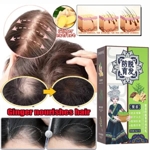 20g*10pcs Ginger Plant Extract Anti-Hair Loss Hair Shampoo-American supplier - Picture 1 of 11