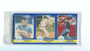 1986 STAR BASEBALL- 8-3 PANEL CARDS DALE MURPHY SET  (FACTORY SEALED) - Picture 1 of 1