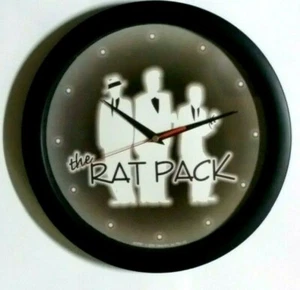 Reloj de pared The Rat Pack - movimiento de cuarzo - NUEVO en caja - Imagen 1 de 3