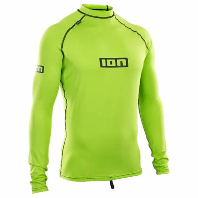Ion Promo Rashguard Longsleeve Shirt Herren Langarmshirt Surfshirt Wasser Grün