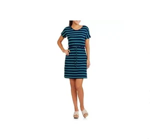 Nuevo TALLA MEDIANA 8-10 Para mujeres Cintura Cintura Cintura Cintura AZUL Vestido ""Nuevo"" Ligero - Imagen 1 de 1