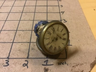 Original Victorian mini Jack in the Box Toy Unusual - Lady in Watch - WOW - Image 1 of 4