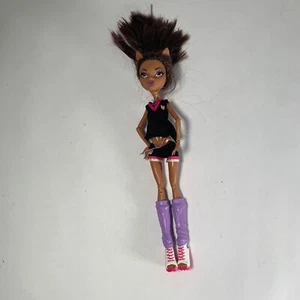 Monster High Clawdeen Wolf Ghoul Spirit 10" Doll w/ Black & Pink Top 2008 Mattel - Picture 1 of 11