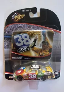 Rare Winners Circle Elliott Sanders #36 Ford Taurus M&Ms '04 Texas Win 1:64Scale - Picture 1 of 5