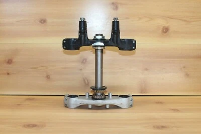 Honda XR200R XR200 R 1990-2002 OEM vástago de dirección triple superior abrazadera de barra inferior Foto 1 de 4