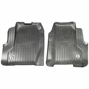 Juego de 2 alfombrillas minimizadoras negras para Freightliner con asiento de banco de ancho completo - Imagen 1 de 1